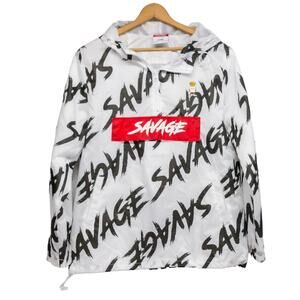 Men's Large Windbreaker PRIME THREADS Savage 3/4 Zip Hoodie